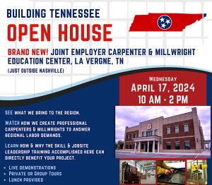 Middle Tennessee Training Center Open House April 17